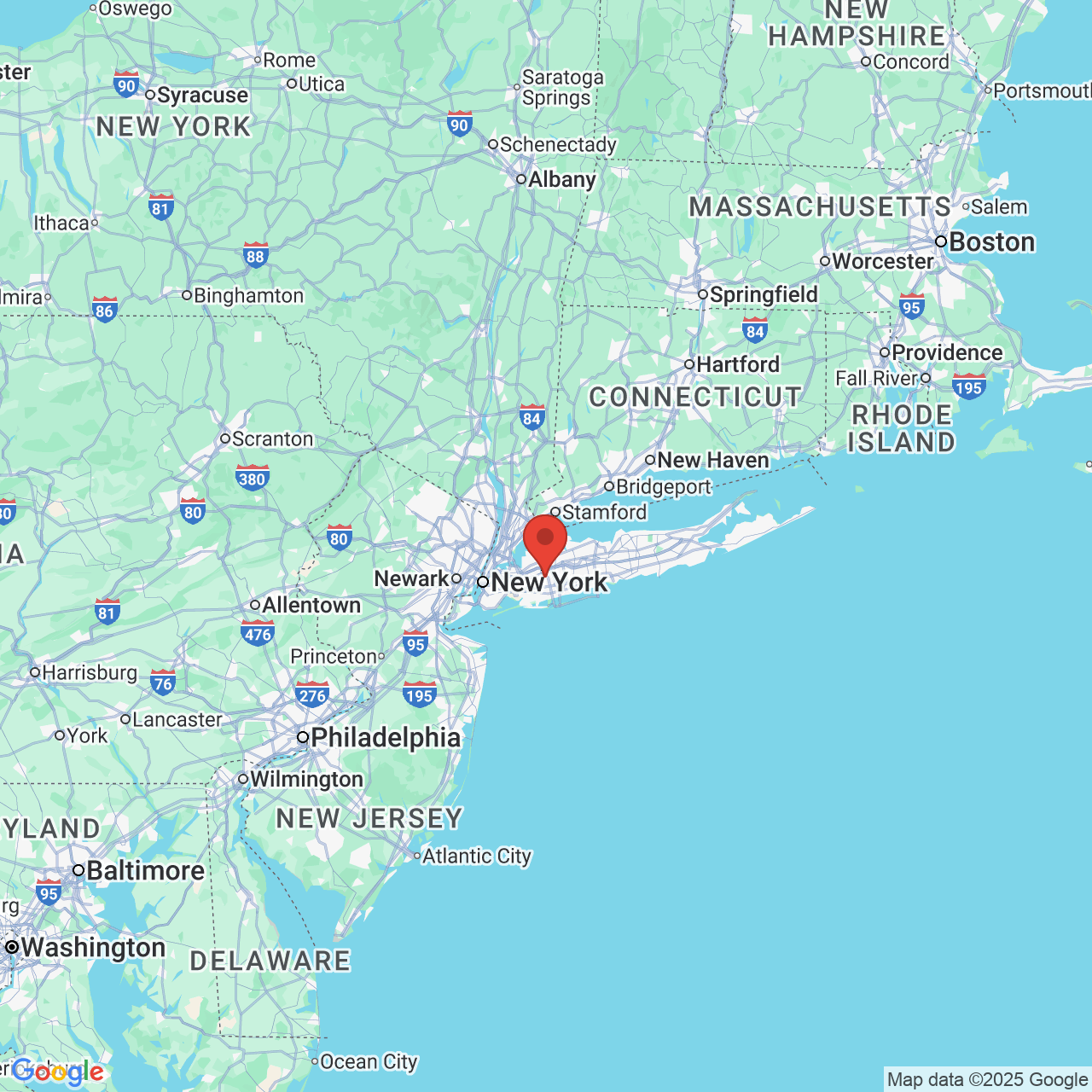 Google map image of our location in 901 Stewart Ave Garden City, NY