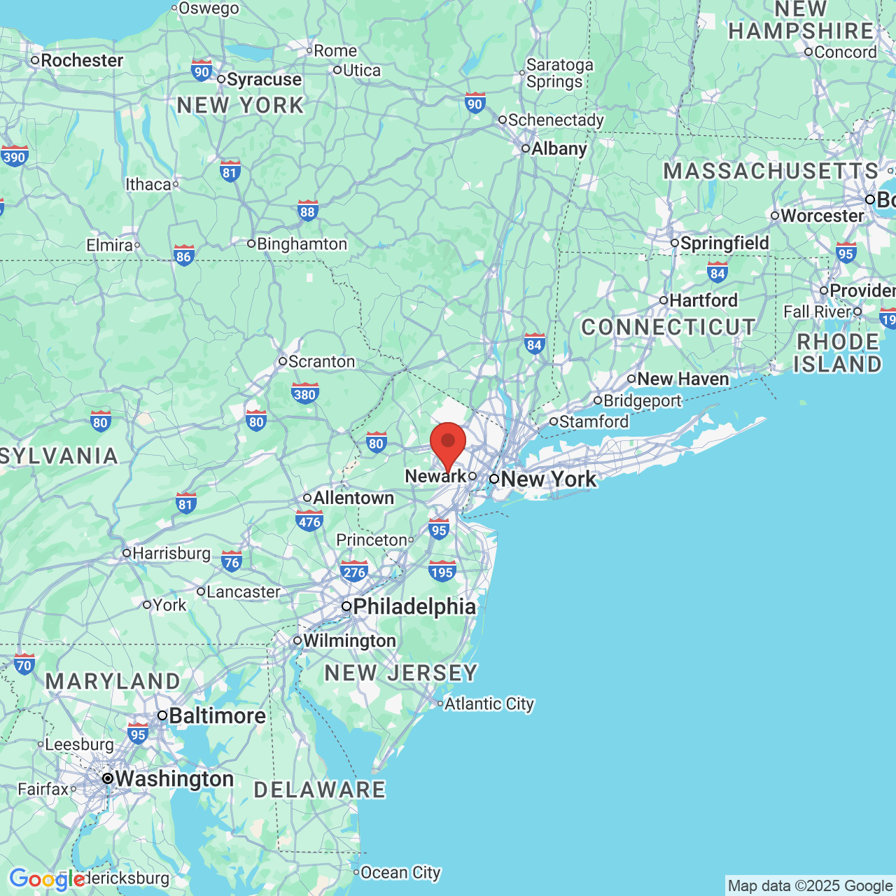 Google map image of our location in 51 JFK Pkwy Short Hills, NJ